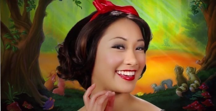 Woman Transforms Herself Into 7 Disney Characters In Time Lapse Video 